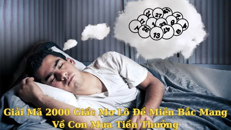 Giải mã 2000 giấc mơ lô đề miền Bắc liên quan đến số đề